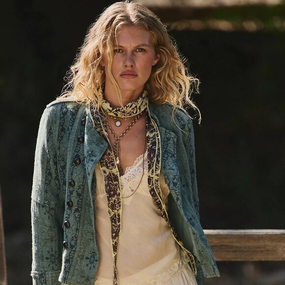 Tilly Skinny Silk Convertible Scarf - Picture 1 of 6